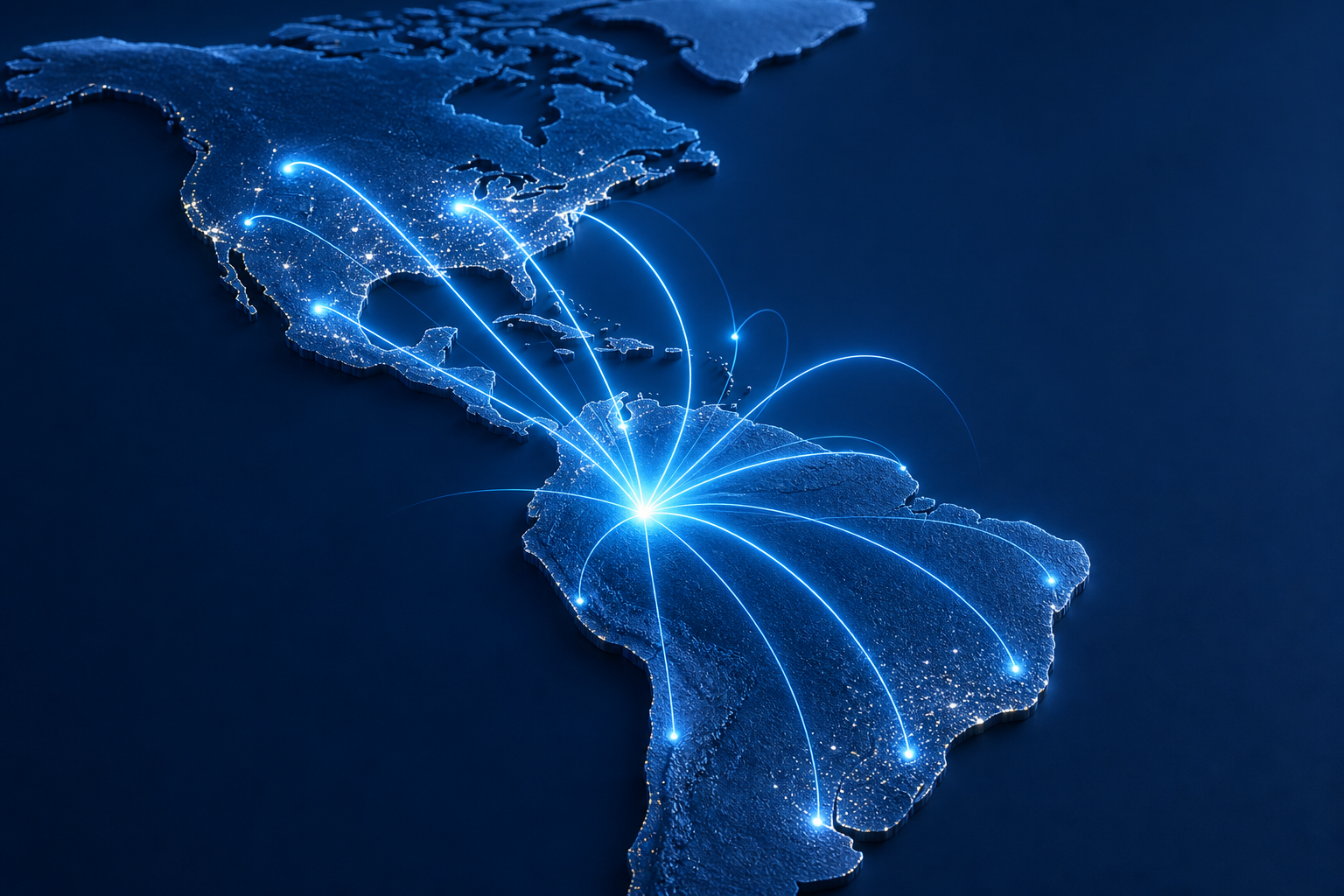 Conexiones entre Colombia y las Américas